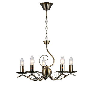 Подвесная люстра Cantata 2103/5S Bronze