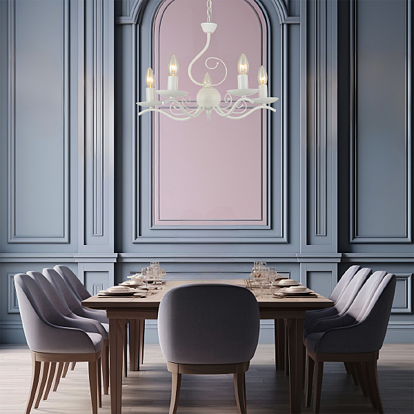 Подвесная люстра Cantata 2103/5S White