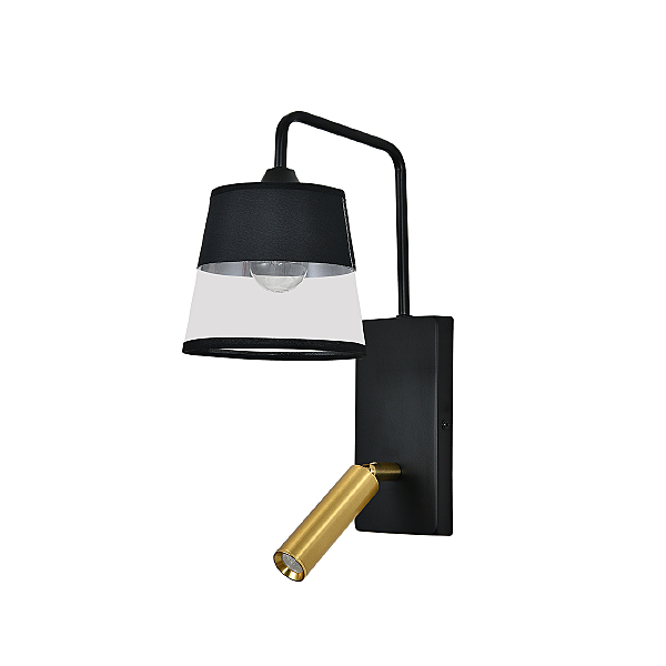 Настенное бра Comfy 598/1A Black/Brass