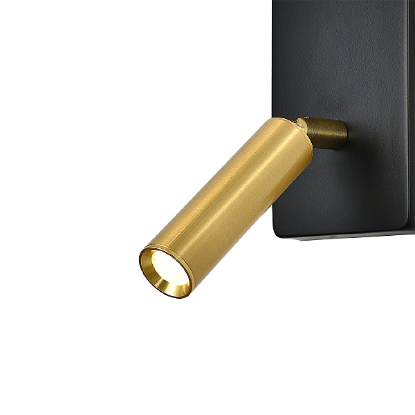 Настенное бра Comfy 598/1A Black/Brass