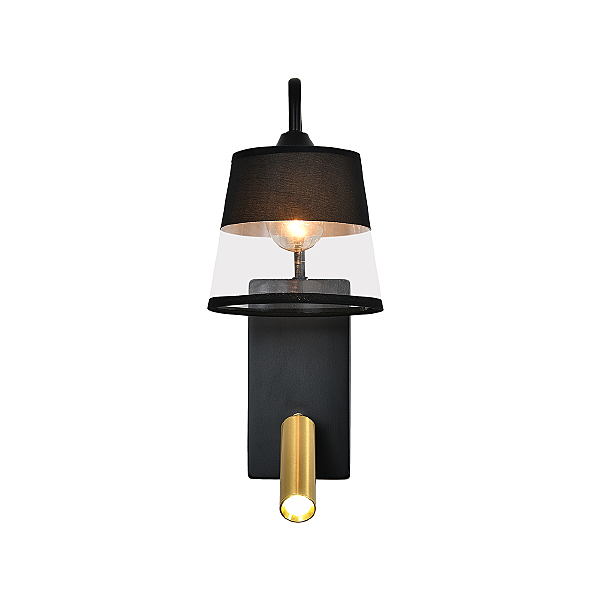 Настенное бра Comfy 598/1A Black/Brass