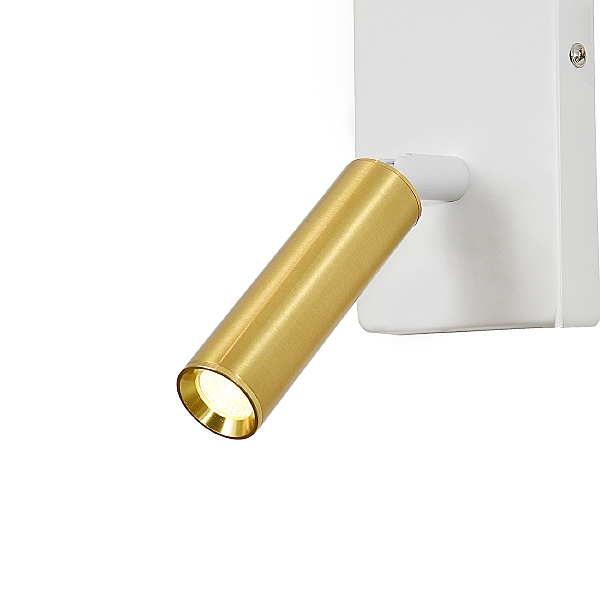 Настенное бра Comfy 598/1A White/Brass