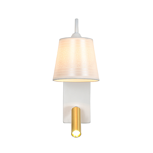 Настенное бра Comfy 598/1A White/Brass