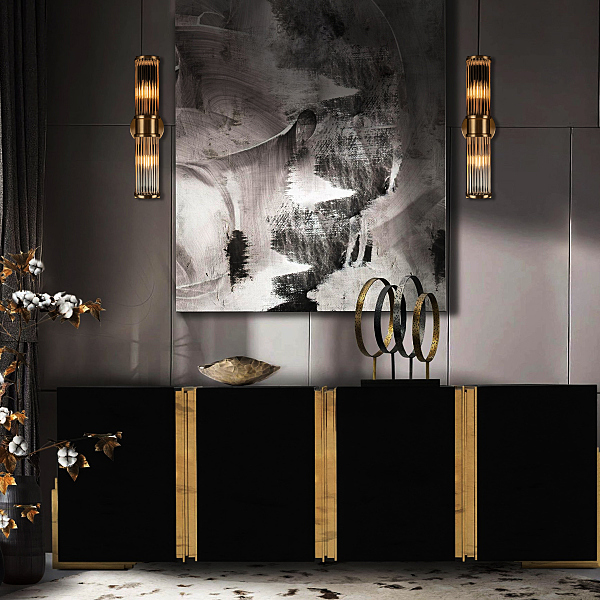 Настенный светильник Vessel 10449W/B CR