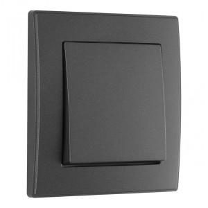 Выключатель Set06-1 SET06-1-30-1 black