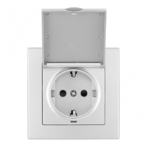 Розетка Set06-1 SET06-1-41-1 silver