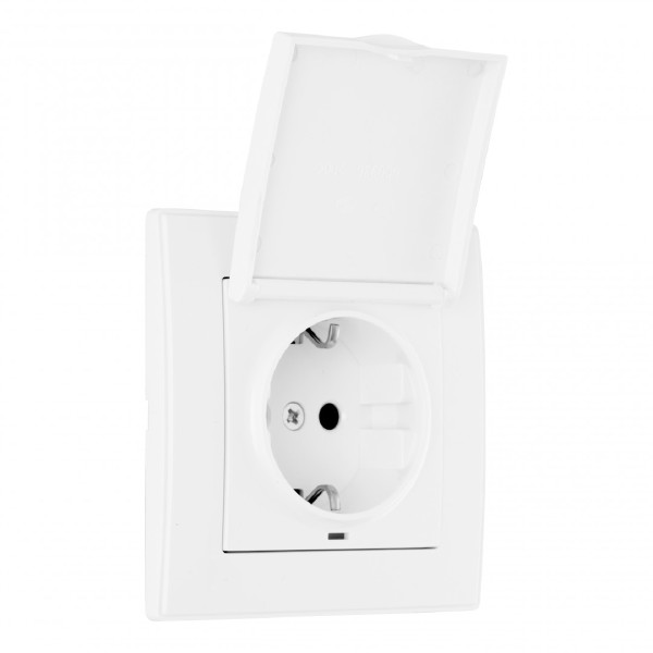 Розетка Set06-1 SET06-1-41-1 white