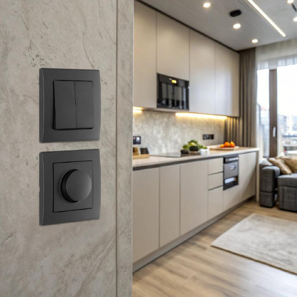 Диммер Set06-1 SET06-1-48-1 black