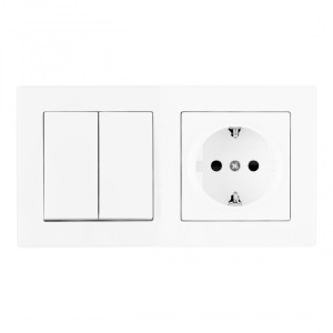 Выключатель Set06-2 SET06-2-30-2-40-1 white