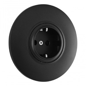 Розетка Set08-1 SET08-1-40-1 black