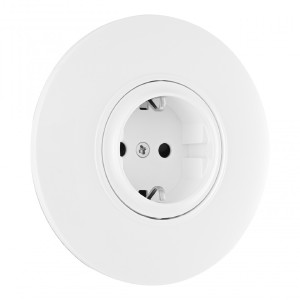 Розетка Set08-1 SET08-1-40-1 white