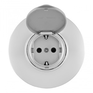 Розетка Set08-1 SET08-1-41-1 silver