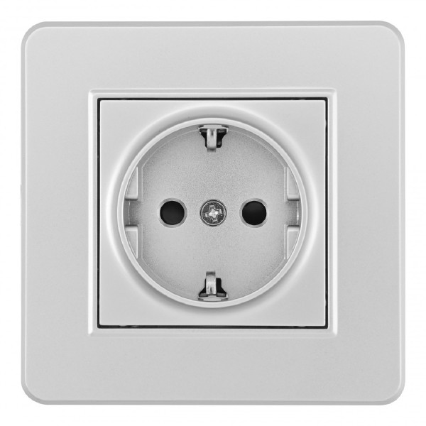 Розетка Set16-1 SET16-1-40-1 silver