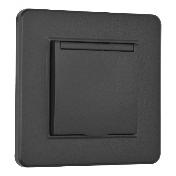 Розетка Set16-1 SET16-1-41-1 black