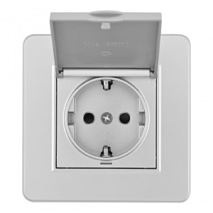 Розетка Set16-1 SET16-1-41-1 silver