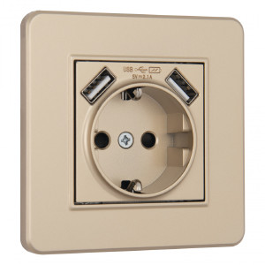 Розетка Set16-1 SET16-1-47-1 shampan