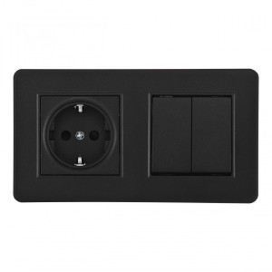 Выключатель Set16-2 SET16-2-40-1-30-2 black