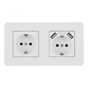 Розетка Set16-2 SET16-2-47-1-40-1 white