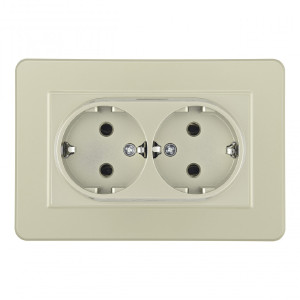 Розетка Set16-2 SET16-double-40-2 shampan