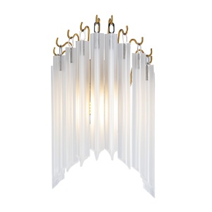 Настенное бра Nova/Pulsar KR0804W-1 brass