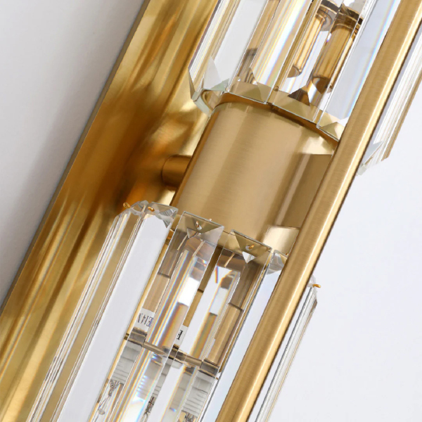 Настенное бра Wall lamp 88183W/D500 gold/clear