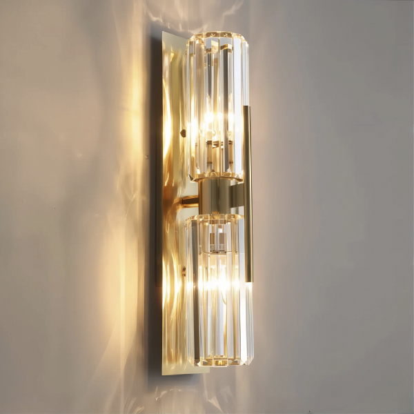 Настенное бра Wall lamp 88183W/D500 gold/clear