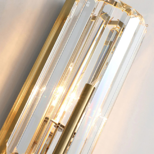 Настенное бра Wall lamp 88183W/D500 gold/clear