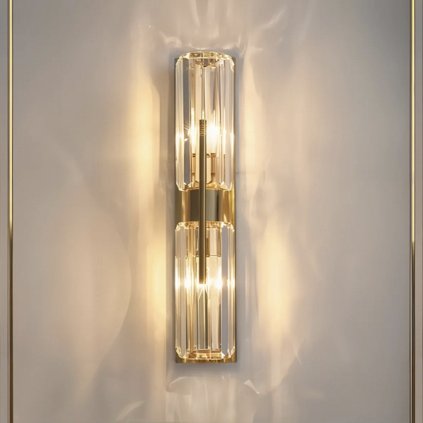 Настенное бра Wall lamp 88183W/D500 gold/clear