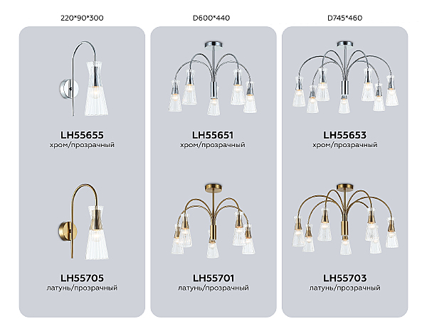 Потолочная люстра Modern LH55701
