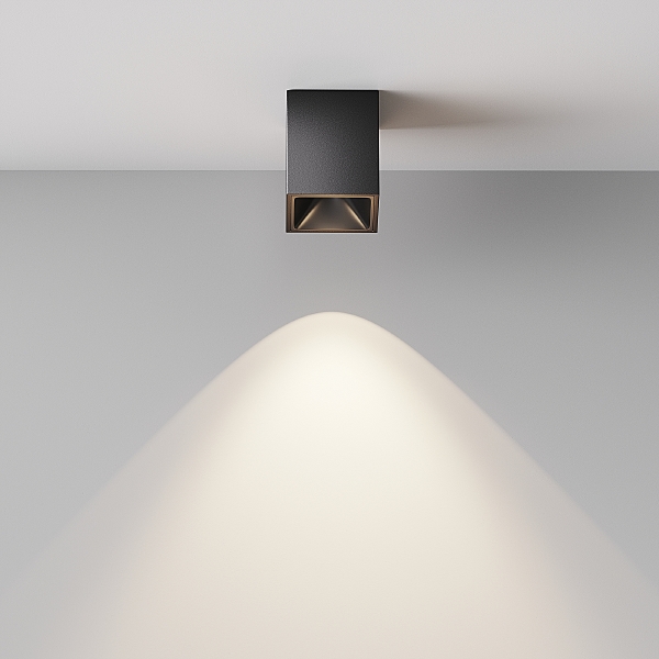 Светильник потолочный Alfa LED C065CL-8W4K-SQ-B