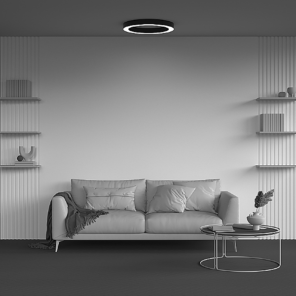 Светильник потолочный Lua C093CL-45W3K-B