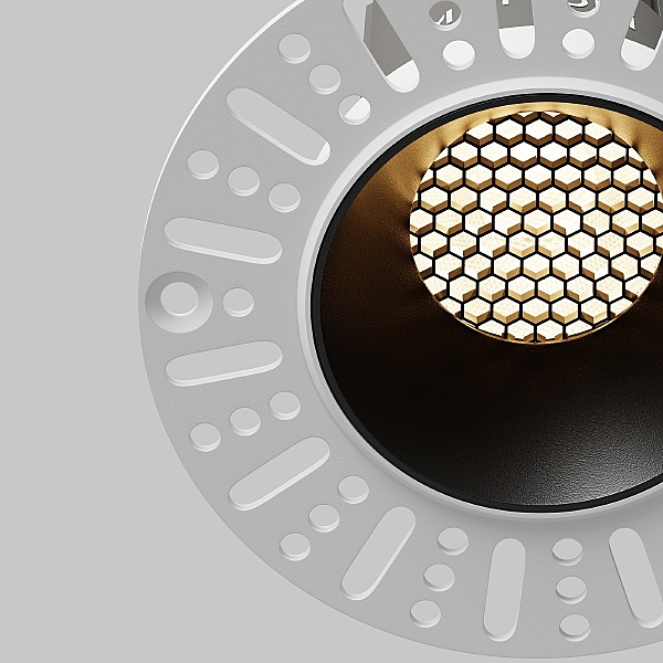 Встраиваемый светильник Dip DL119-10W-3K-TRS-B