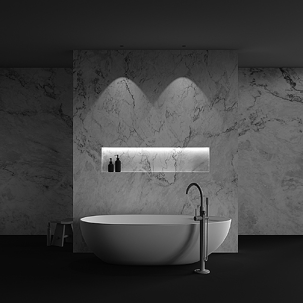 Встраиваемый светильник Dip DL119-10W-3K-TRS-B