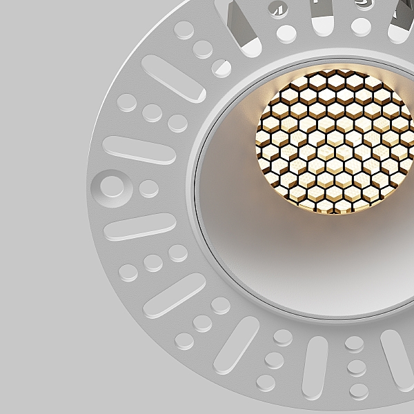 Встраиваемый светильник Dip DL119-10W-3K-TRS-W