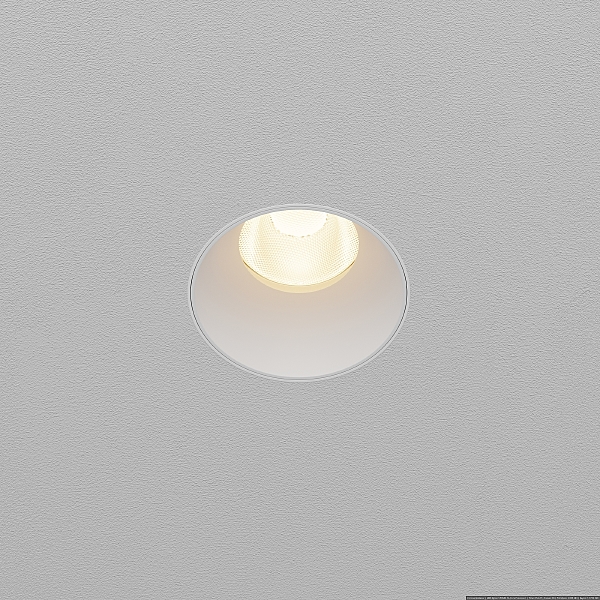 Встраиваемый светильник Dip DL119-10W-3K-TRS-W