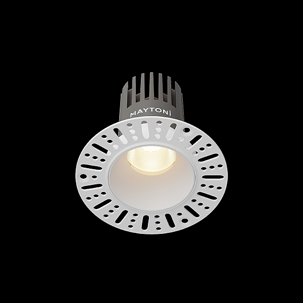 Встраиваемый светильник Dip DL119-10W-3K-TRS-W