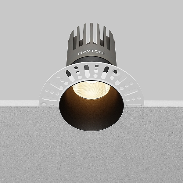 Встраиваемый светильник Dip DL122-15W-3K-TRS-B