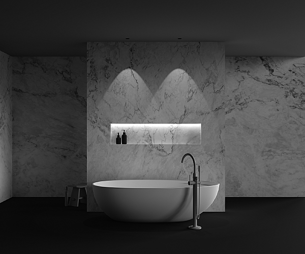 Встраиваемый светильник Dip DL122-15W-3K-TRS-B