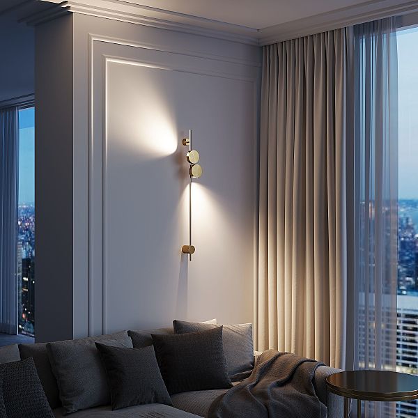 Настенный светильник Illume Illume латунь (40154/LED) 4000K