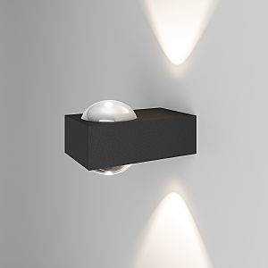 Уличный настенный светильник Lenses Lenses (35191/W) черный