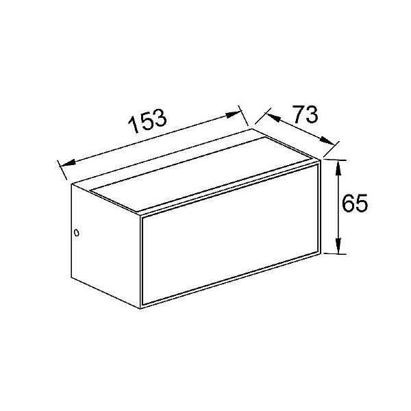 Уличный настенный светильник Cancun 9096