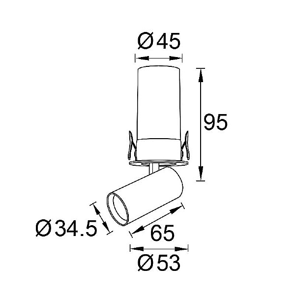 Встраиваемый светильник Garda 9144