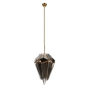 Подвесная люстра Shard 10432 Smoke