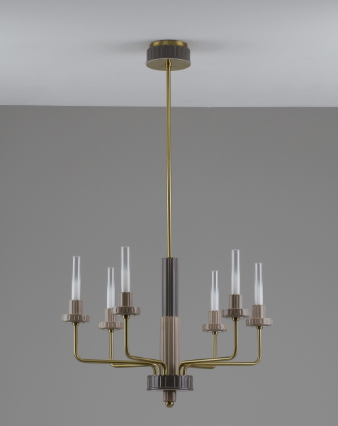 Люстра на штанге Atelieri V11691-PL