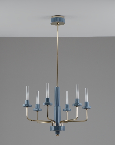 Люстра на штанге Atelieri V11692-PL