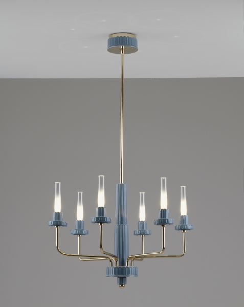 Люстра на штанге Atelieri V11692-PL