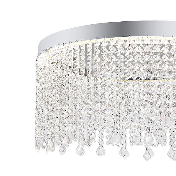 Светильник потолочный Diluvio 12055/1P Chrome V000192L