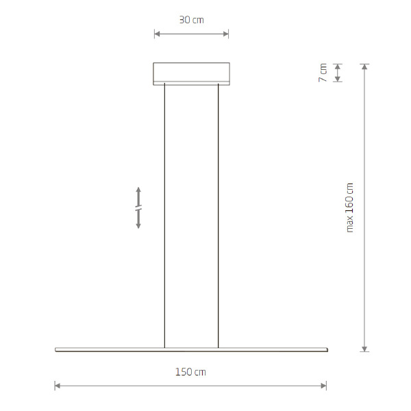 Светильник подвесной Bar Led M 11582