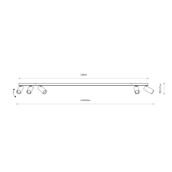 Светильник спот Fourty Surface V 11440