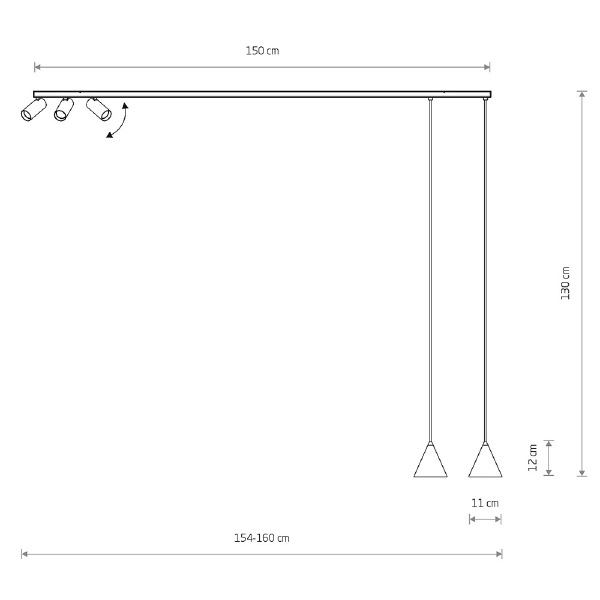 Светильник подвесной Fourty Surface V 11472